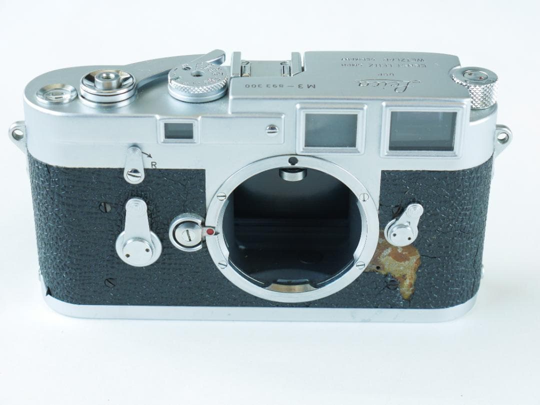 ライカM3 ボディ ダブルストローク シャッター幕断裂につきジャンク