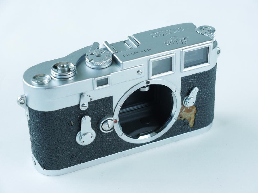 ライカM3 ボディ ダブルストローク シャッター幕断裂につきジャンク