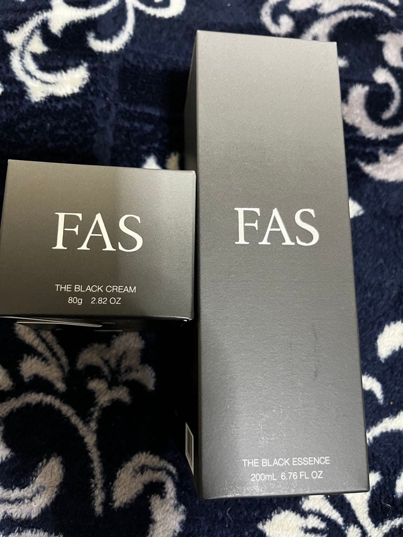 FAS ザ ブラック エッセンス & クリーム セット