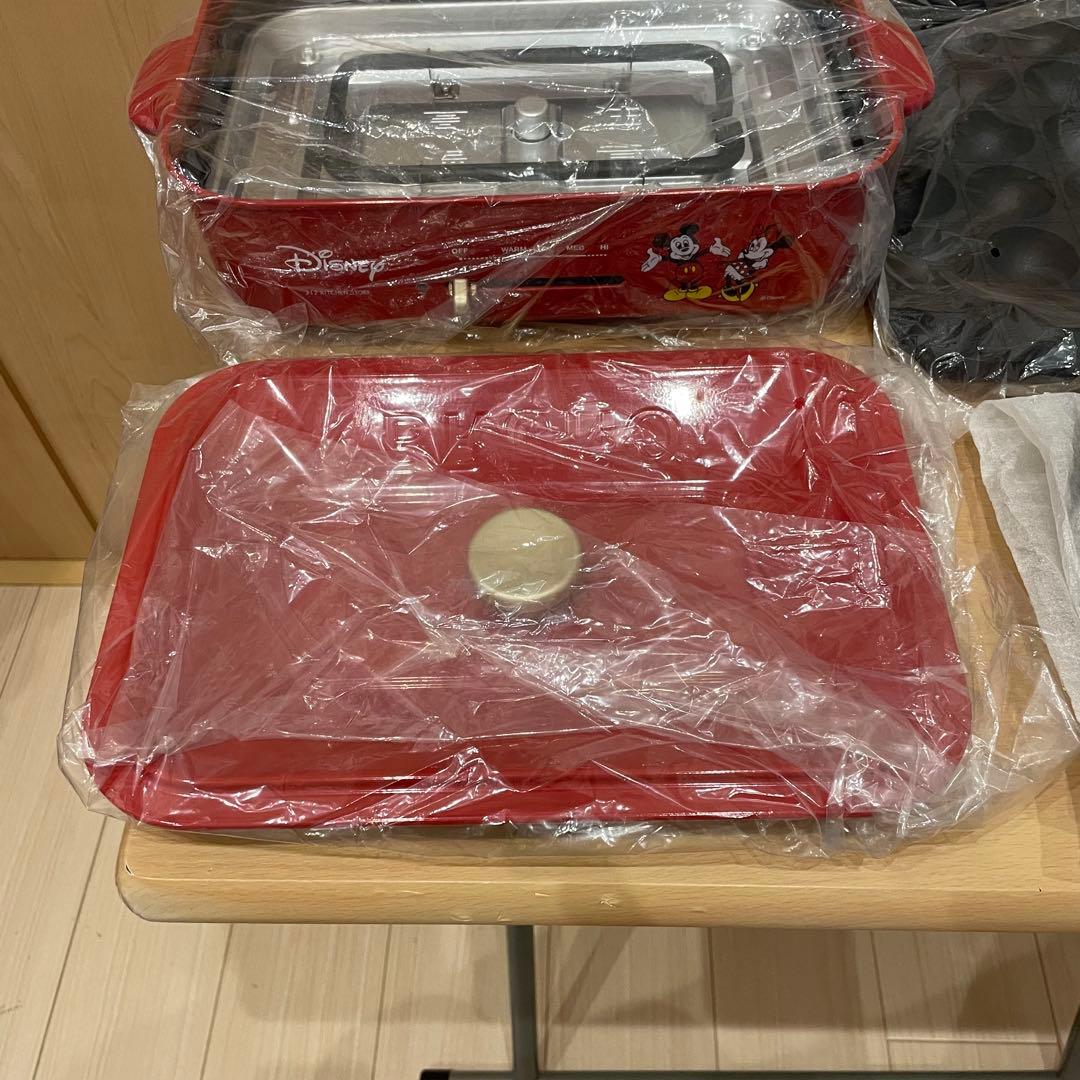 未使用品 BRUNO コンパクトホットプレート ディズニーコラボ 付属品多数