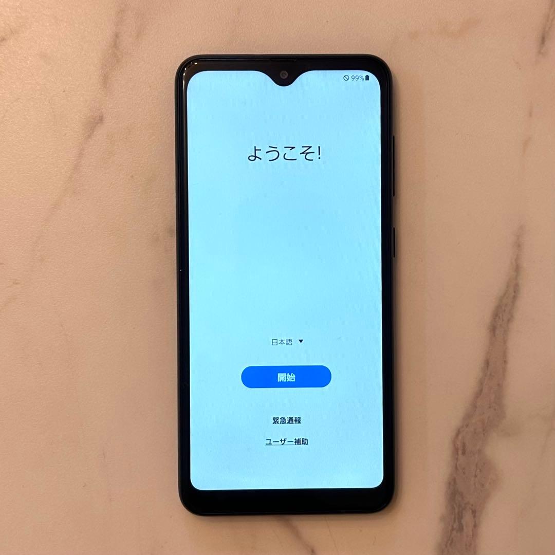 【中古品】Galaxy A22 黒