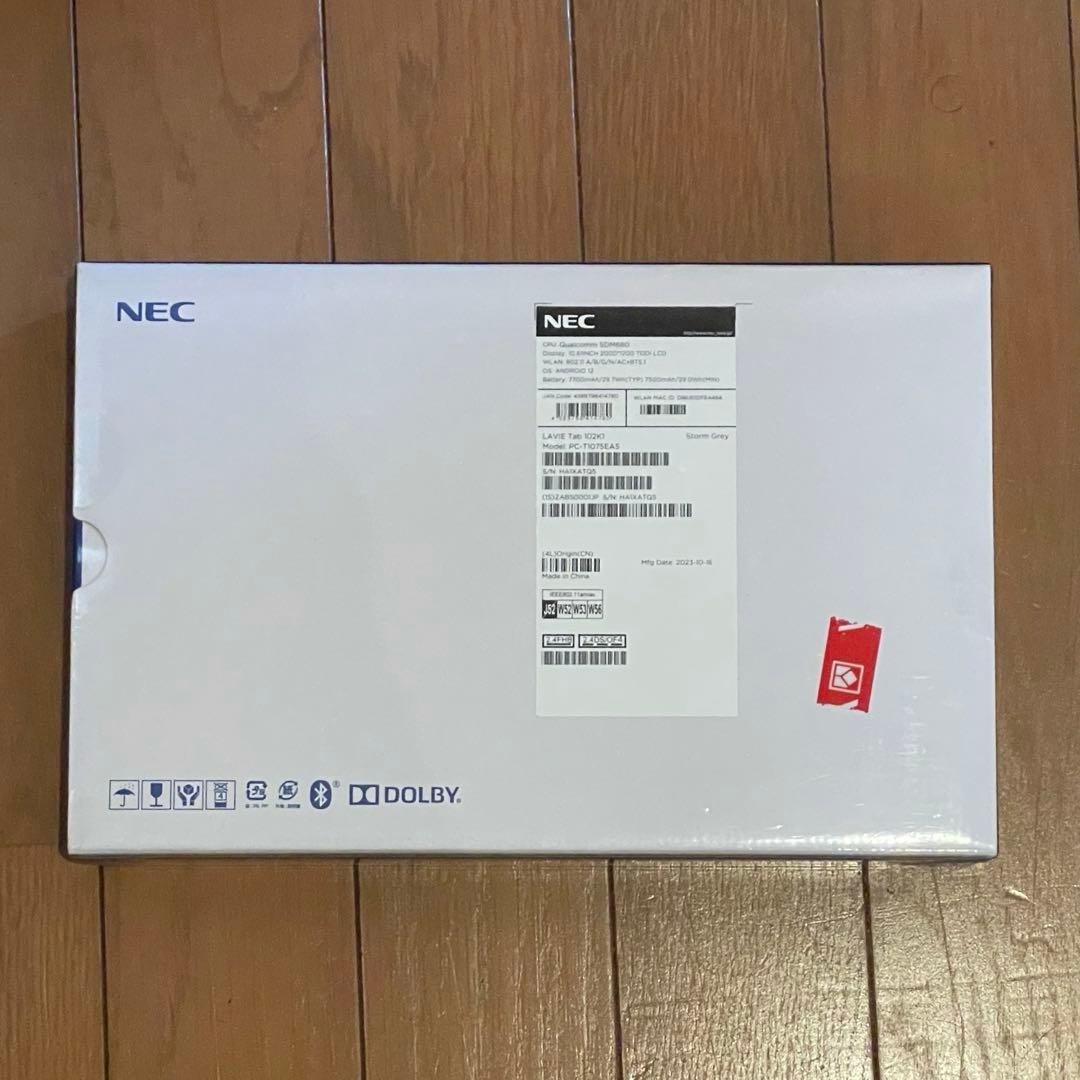 新品未開封 保証付 NEC LAVIE Tab T10 PC-T1075EAS