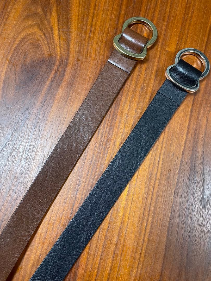 二宮五郎商店「あな」がないベルト2本セット