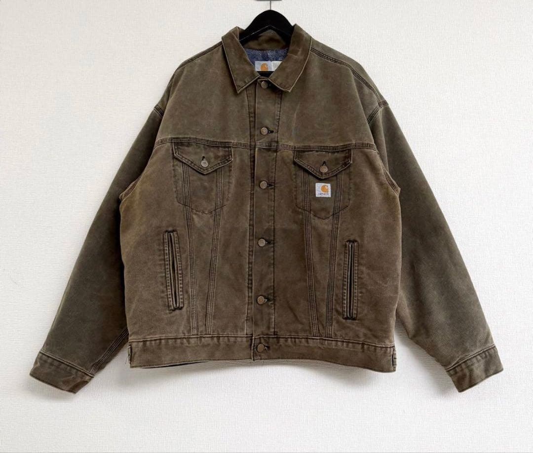 マ*リ様 超超スペシャル 90s カーハート トラッカージャケット XL JB