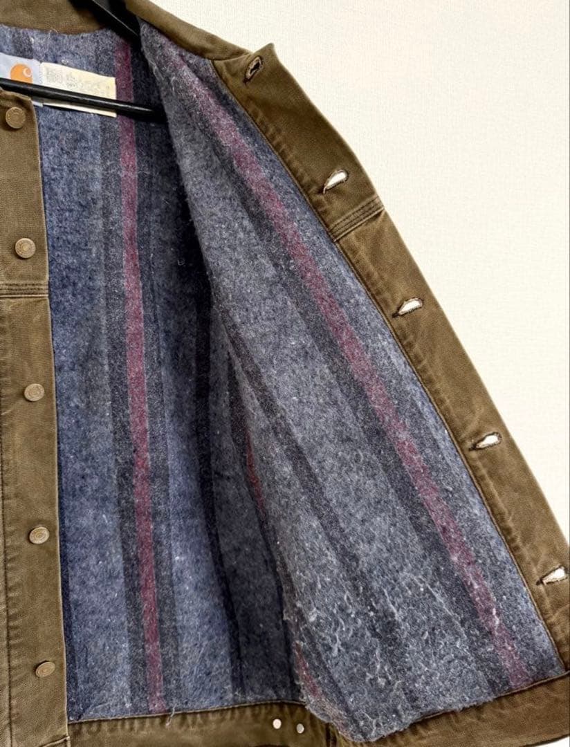 マ*リ様 超超スペシャル 90s カーハート トラッカージャケット XL JB