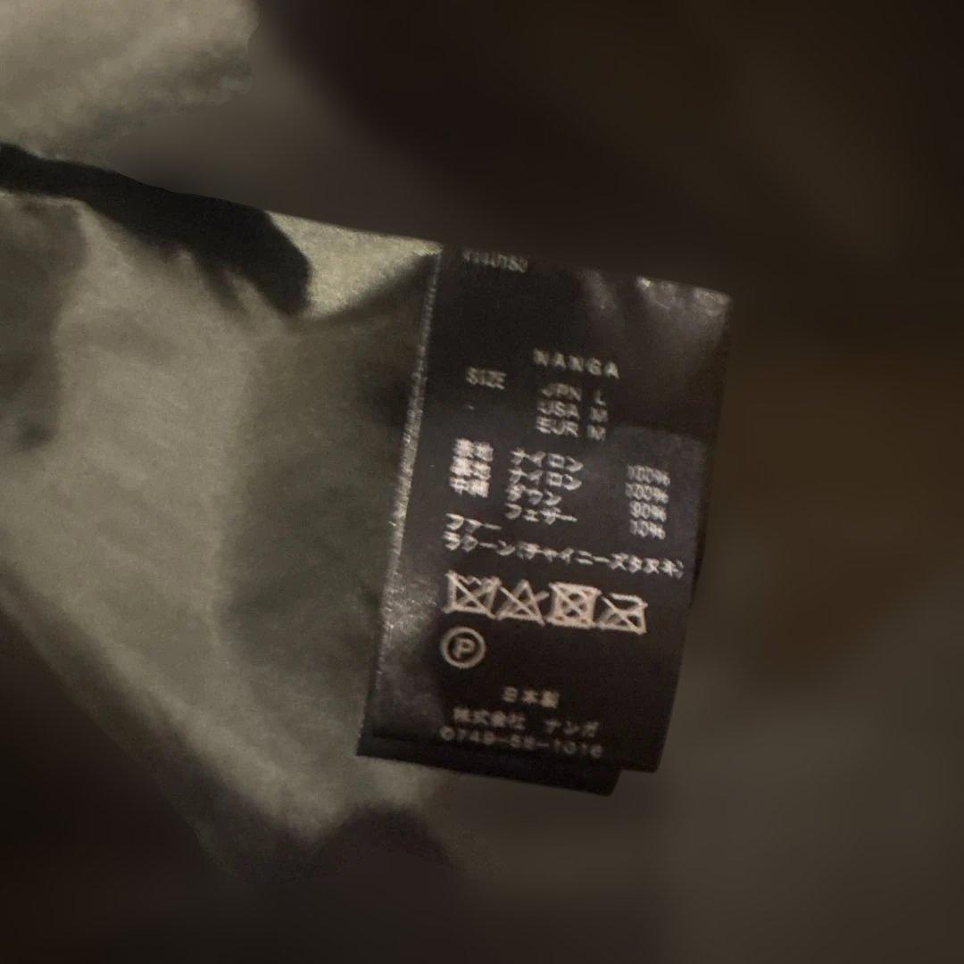 NANGA ファーダウンジャケット オリーブ