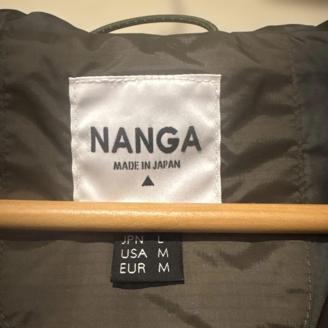NANGA ファーダウンジャケット オリーブ
