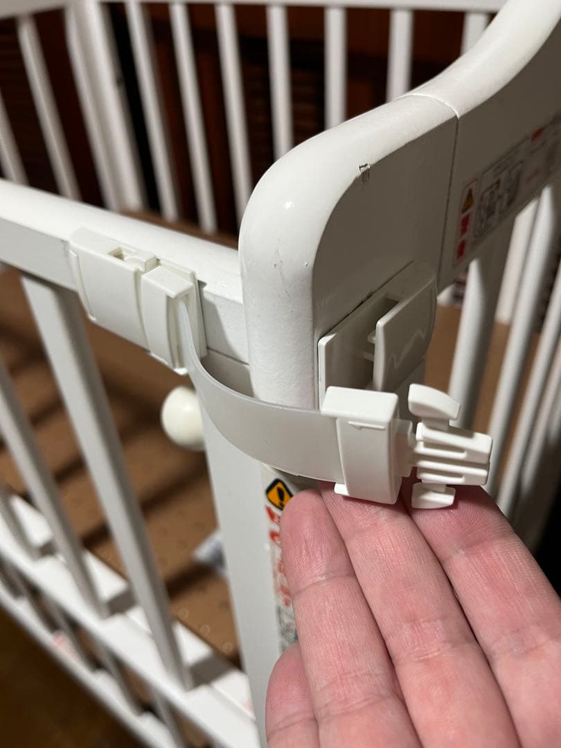 yumiko〜断捨離中〜専用　カトージ　ベビーベッド　ミニ　ホワイト