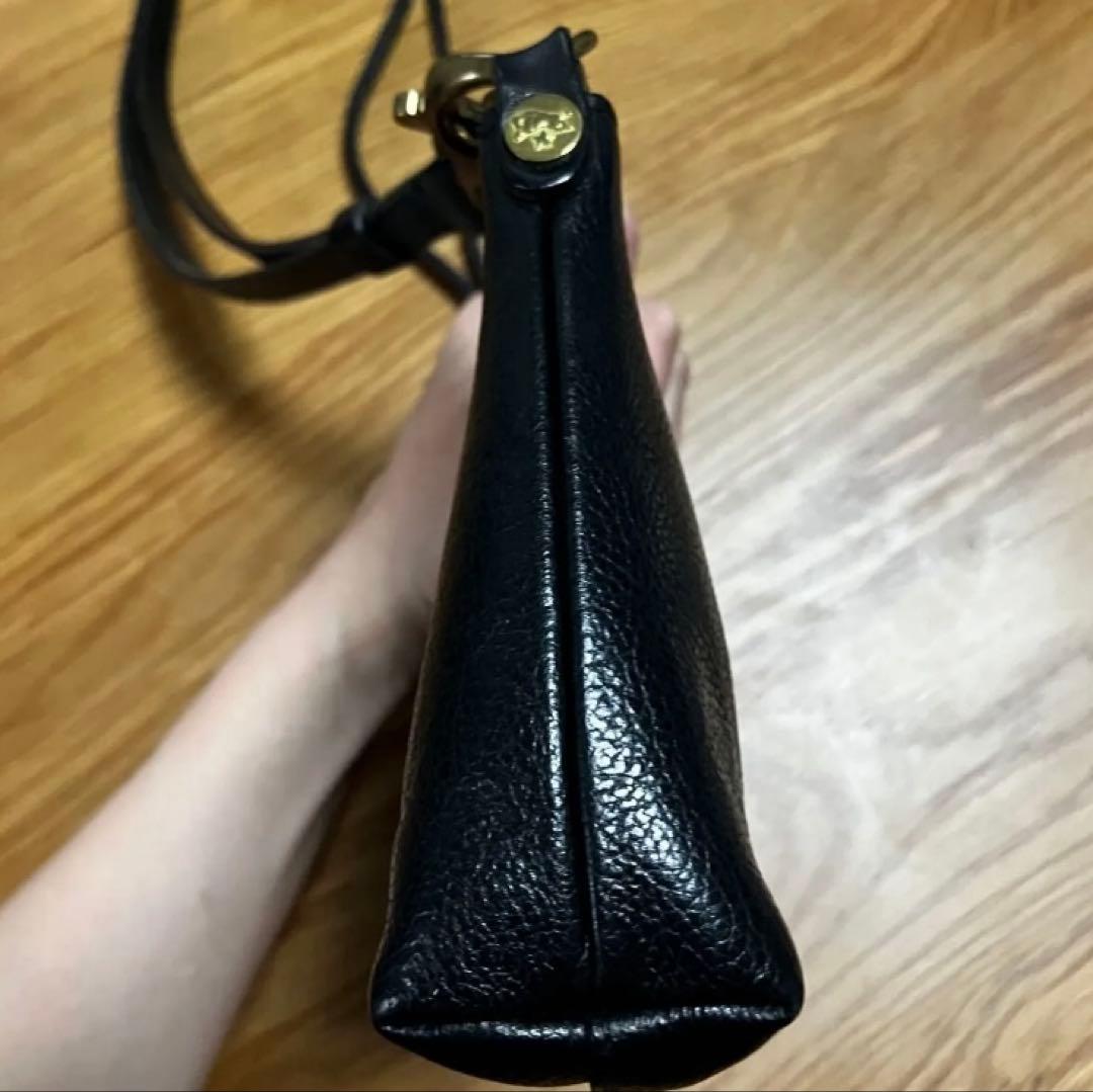 イルビゾンテ ショルダーバッグ 本革 レザー ブラック