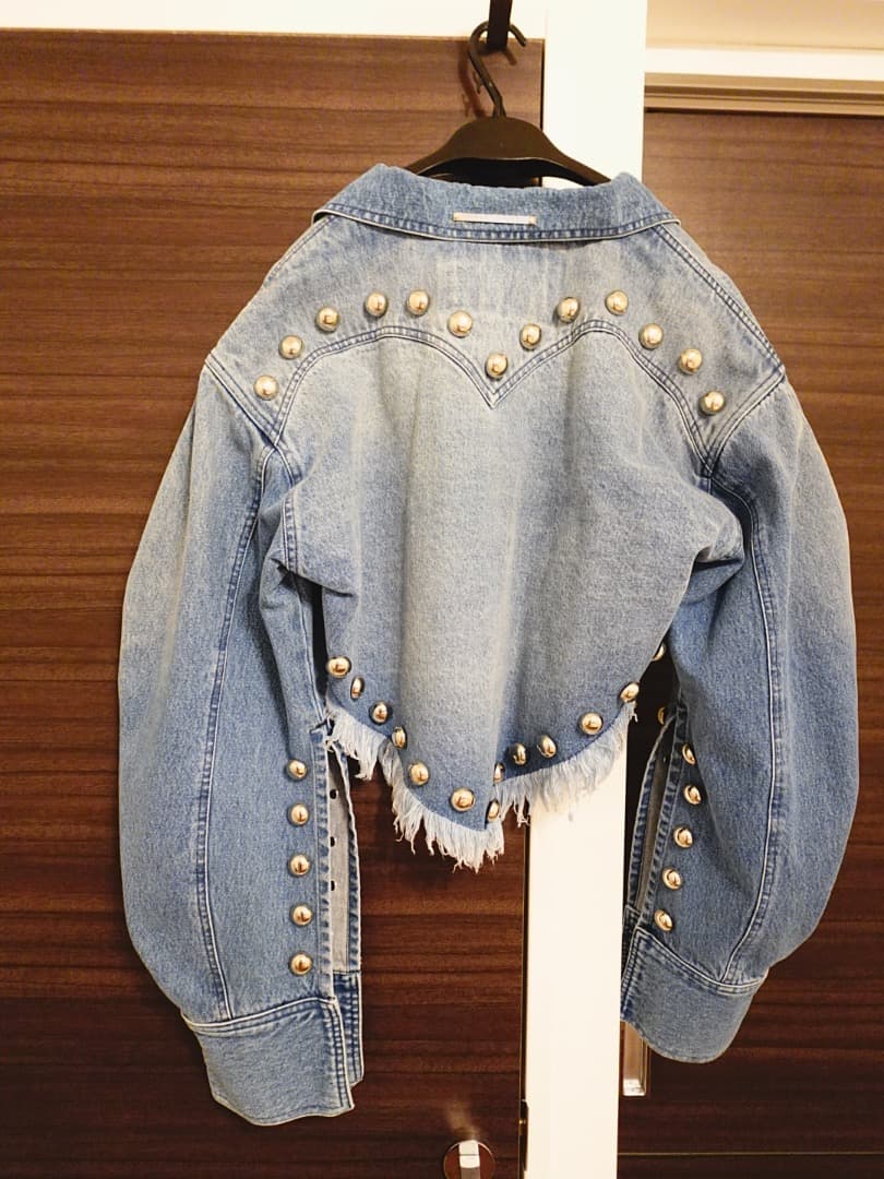 PONY STONE デニムジャケット　ハート