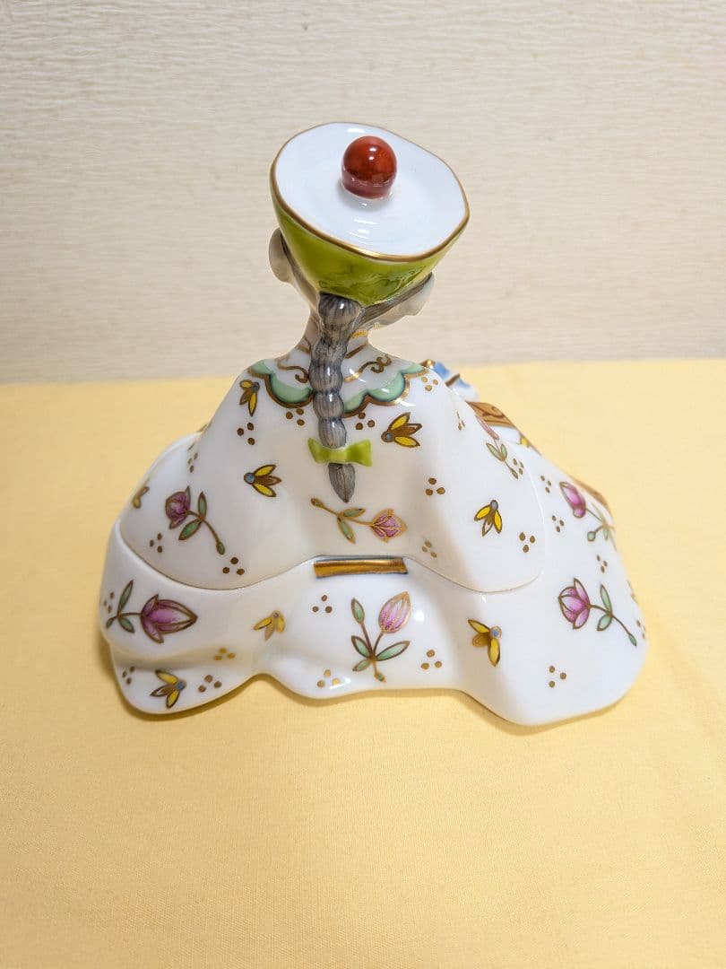 田川啓二　畑萬陶苑　鍋島焼　香炉　La poupee chinoise