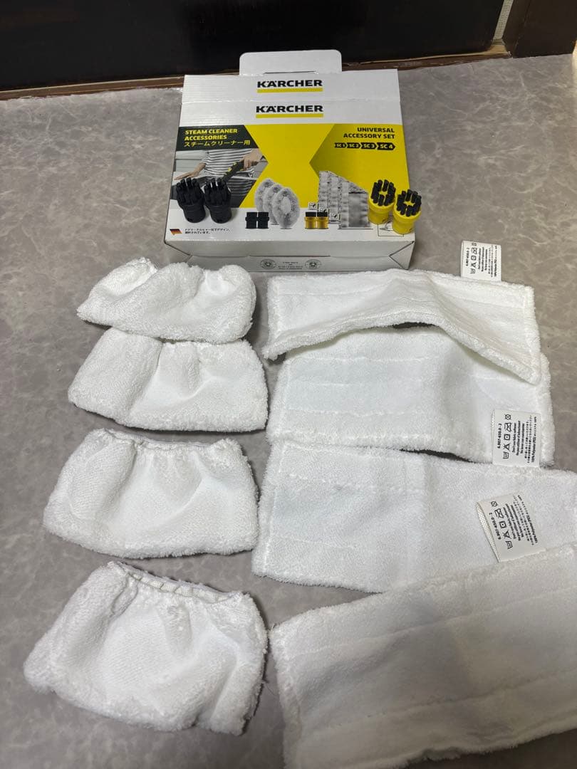 KärcherケルヒャーSCJTK20スチームクリーナー本体、アクセサリー付き