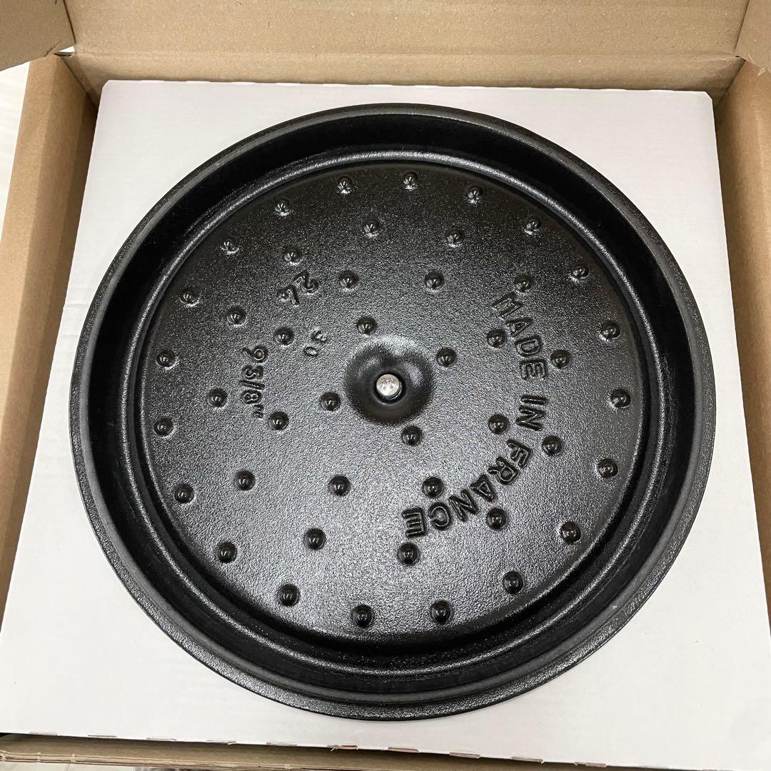 Staub ストウブ グランドココット 24cm ラウンド カンパーニュ 両手鍋