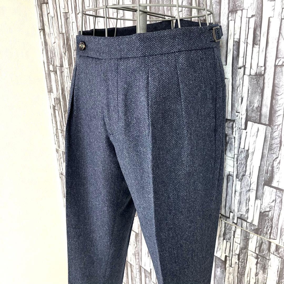 BERWICHベルウィッチ・scotchスコッチ・ブルーグレー・ヘリンボーン48