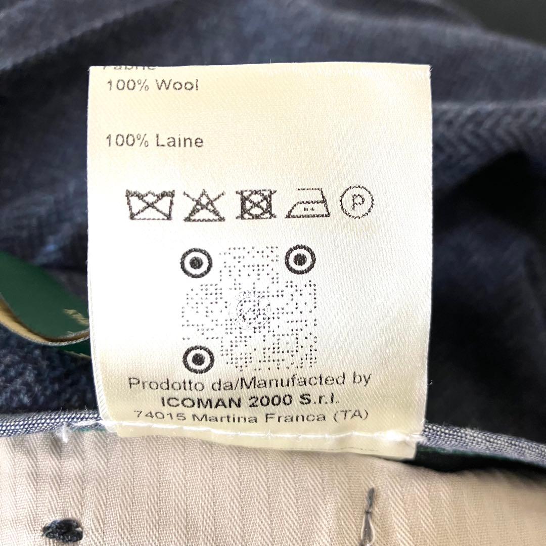 BERWICHベルウィッチ・scotchスコッチ・ブルーグレー・ヘリンボーン48