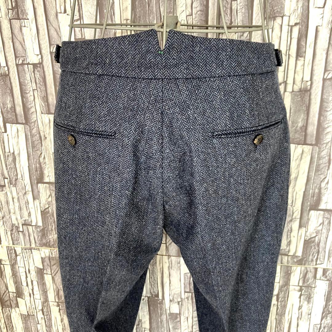 BERWICHベルウィッチ・scotchスコッチ・ブルーグレー・ヘリンボーン48