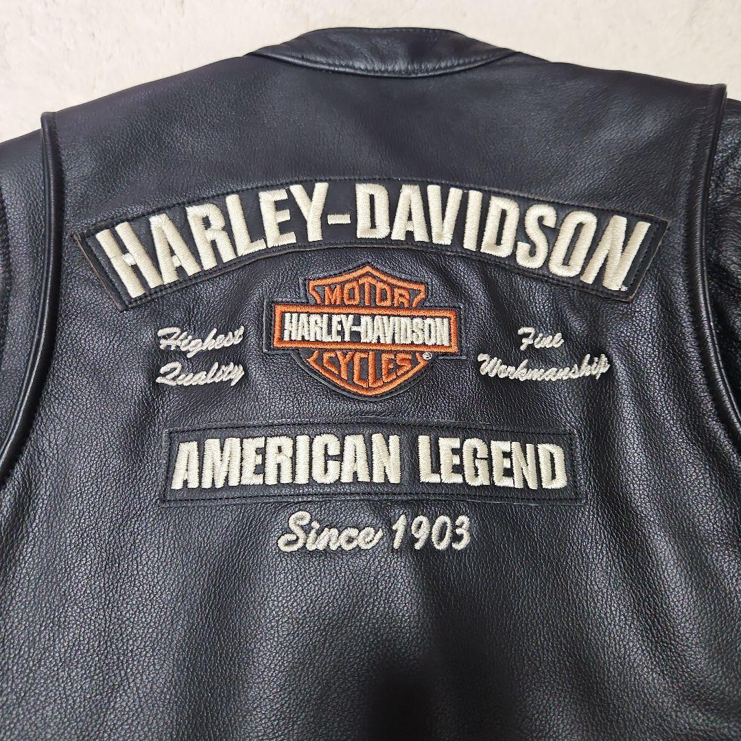 ♥️専用♥️HARLEY-DAVIDSON ブラックレザーライダースジャケット⭐