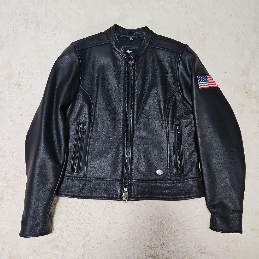 ♥️専用♥️HARLEY-DAVIDSON ブラックレザーライダースジャケット⭐