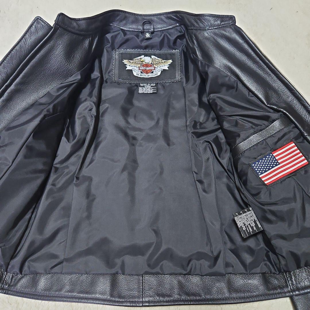♥️専用♥️HARLEY-DAVIDSON ブラックレザーライダースジャケット⭐