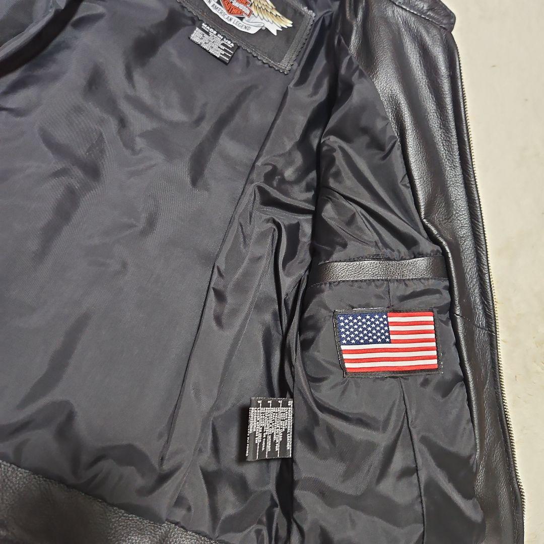 ♥️専用♥️HARLEY-DAVIDSON ブラックレザーライダースジャケット⭐