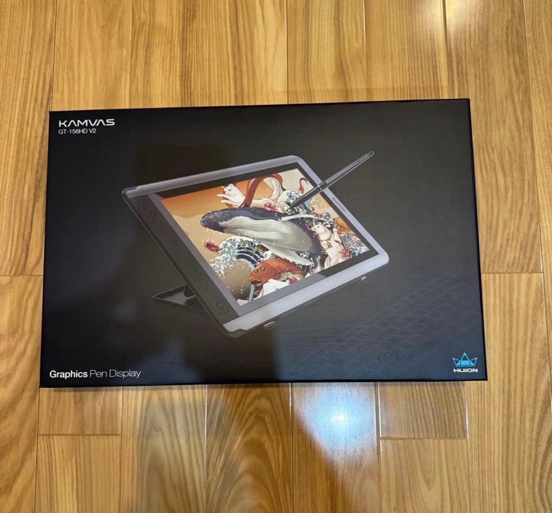 未使用品 HUION KAMVAS GT-156HD V2 液晶ペンタブレット