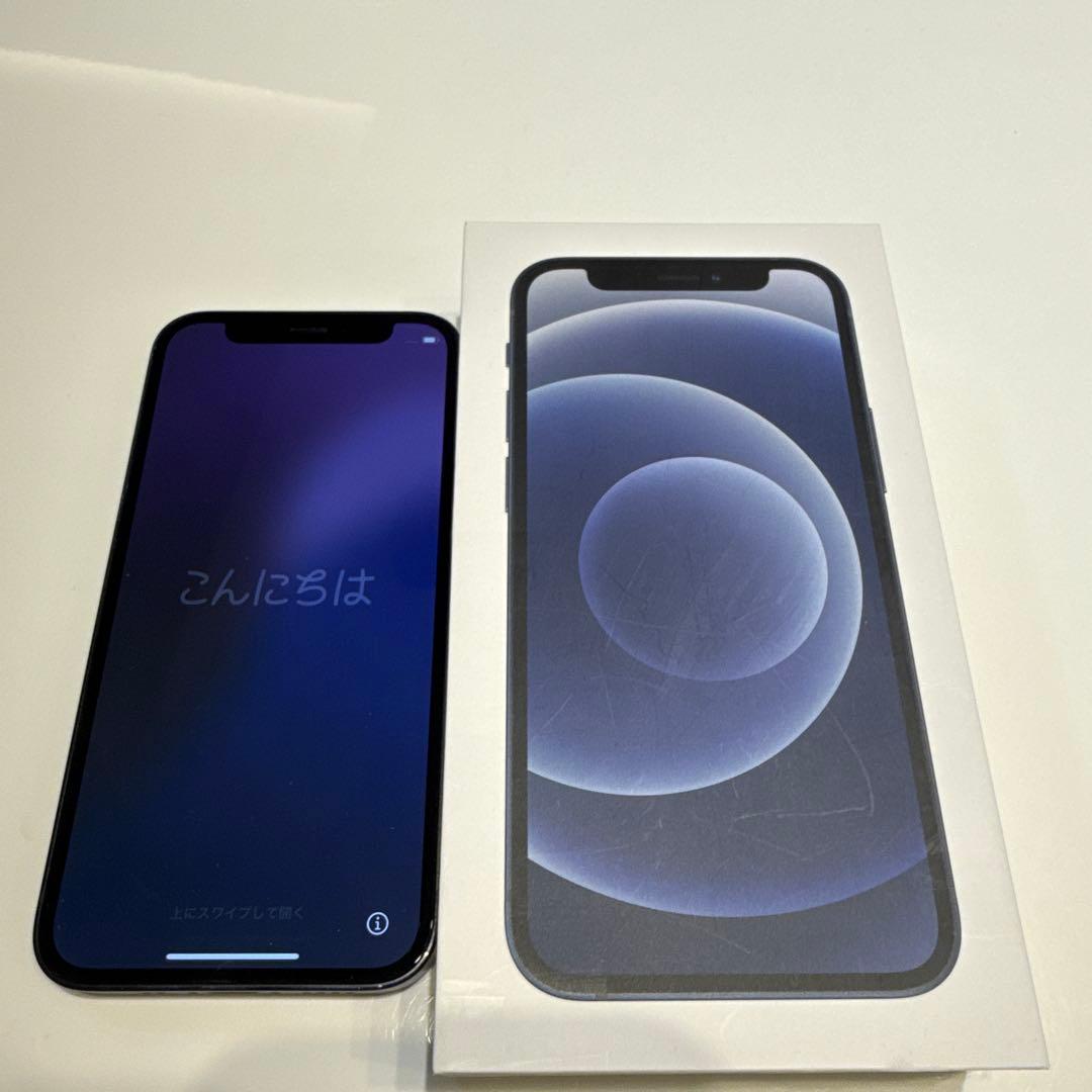 Apple iPhone 12 miniブラック本体 箱付き　ジャンク品