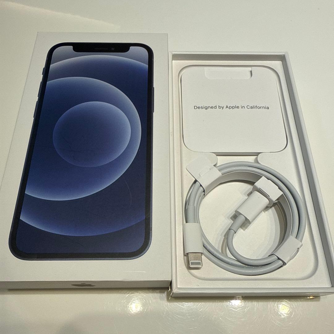 Apple iPhone 12 miniブラック本体 箱付き　ジャンク品