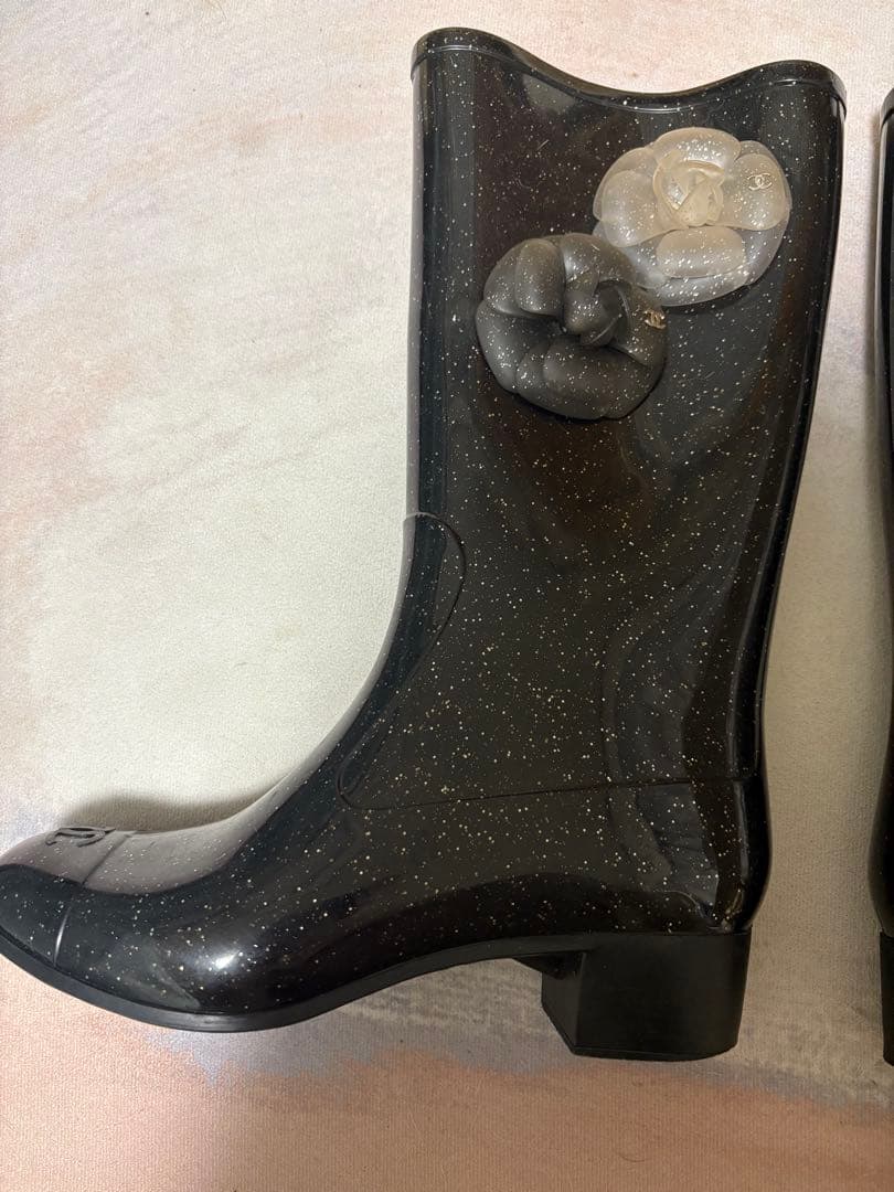 Chanel レインブーツ　38