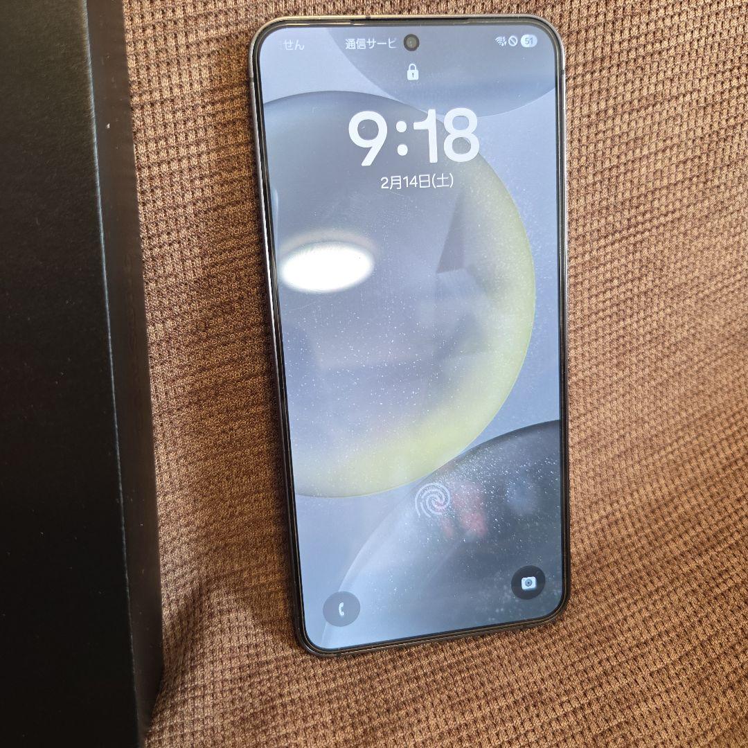 【超美品】Samsung Galaxy S24本体 箱付き　ブラック　シムフリー