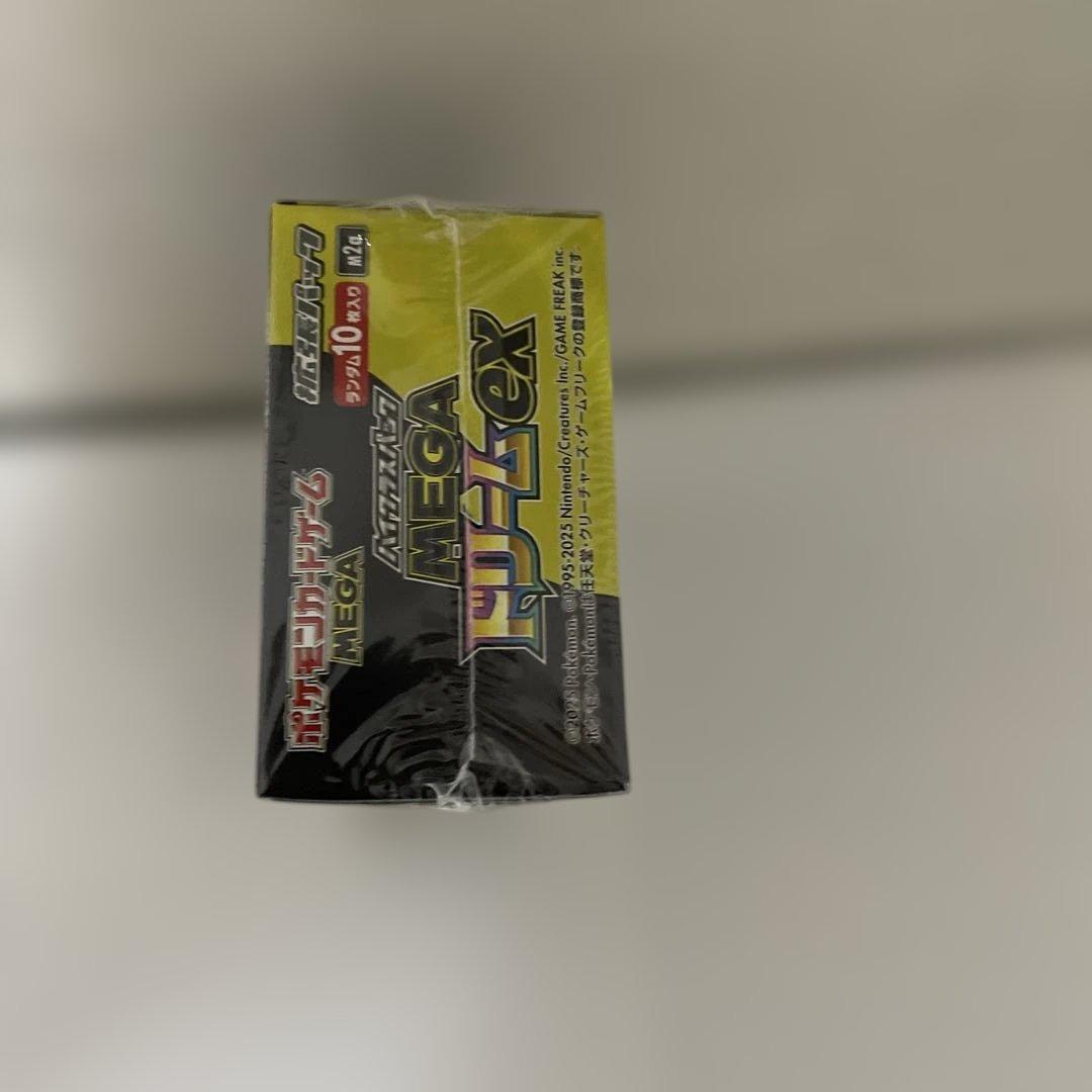 ポケモンカードゲーム MEGA ドリームEX BOX 新品未開封　シュリンク付き