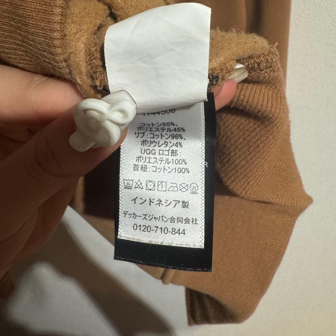 UGG フード付きパーカー ブラウン