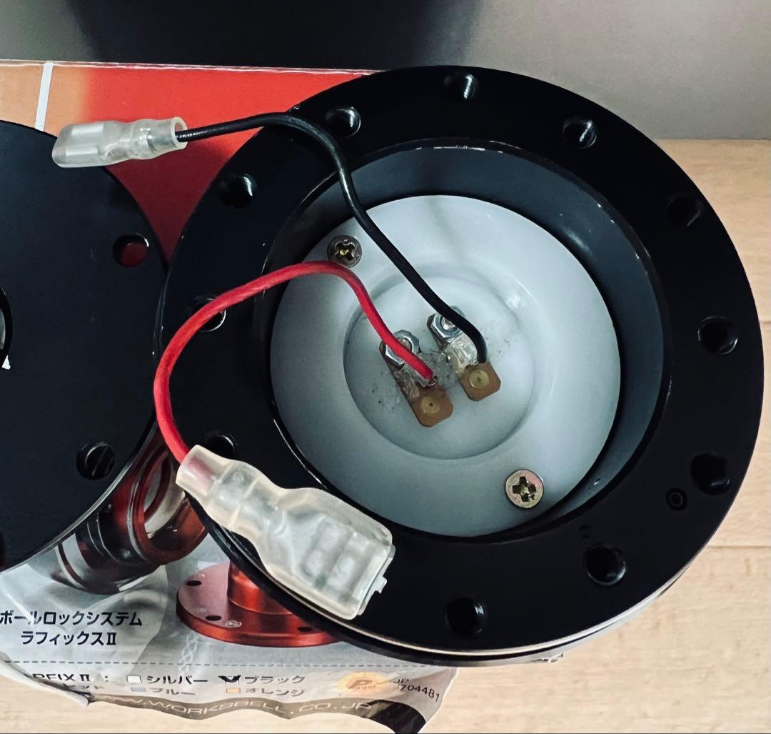 Works Bell RAPFIX 2ステアリング クイックリリース 即購入可