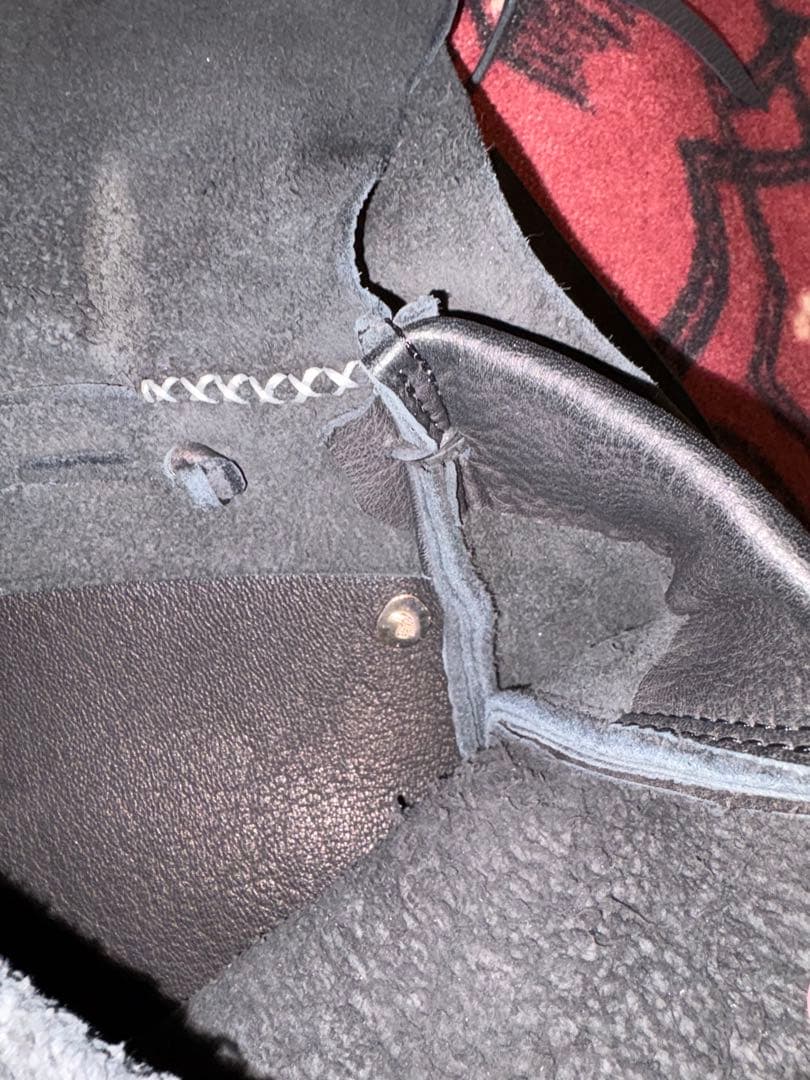 larry smith FRINGE BAG largeディアスキン　カスタム