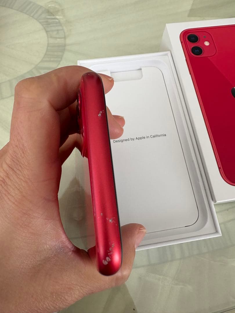 Apple iPhone 11 赤128GB