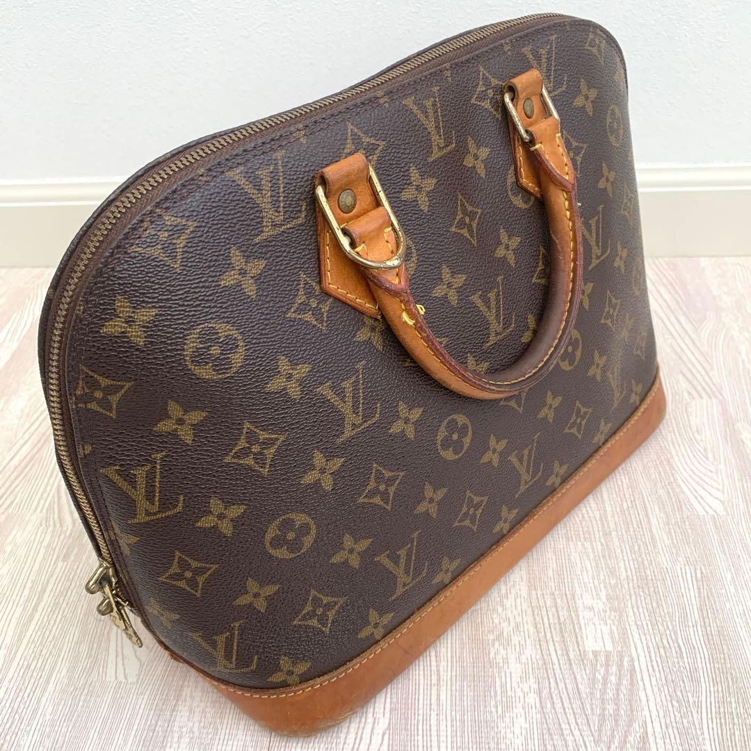 楽一番公式アカウント04　訳あり　ルイヴィトン　アルマ　ハンドバッグ