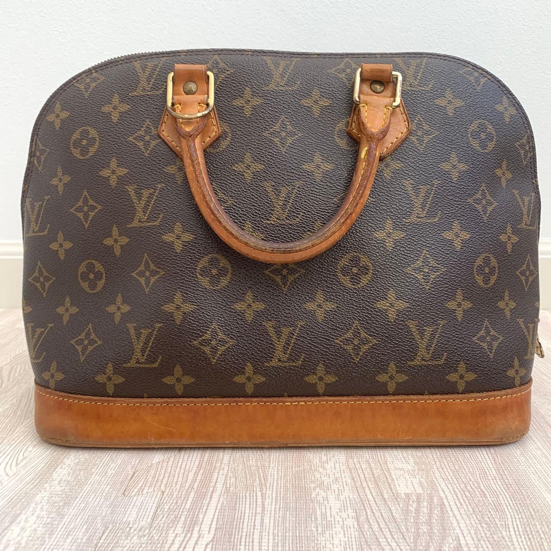 楽一番公式アカウント04　訳あり　ルイヴィトン　アルマ　ハンドバッグ