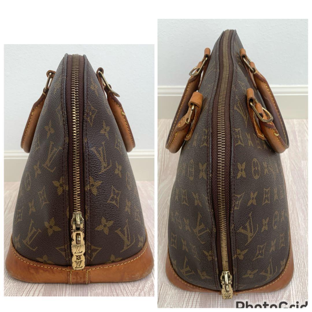 楽一番公式アカウント04　訳あり　ルイヴィトン　アルマ　ハンドバッグ