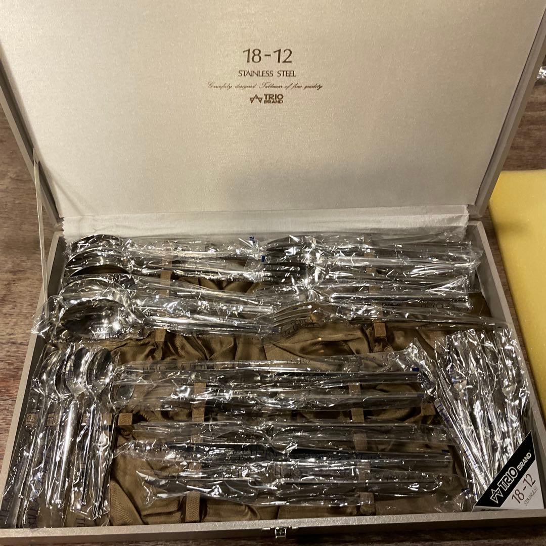 18-12 ステンレス！ 新品未使用 TRIO トリオ ソナタ カトラリーセット