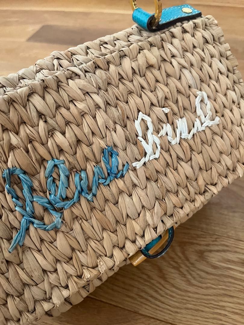 ケイトスペード Kate spade /blue bird お家型バッグ