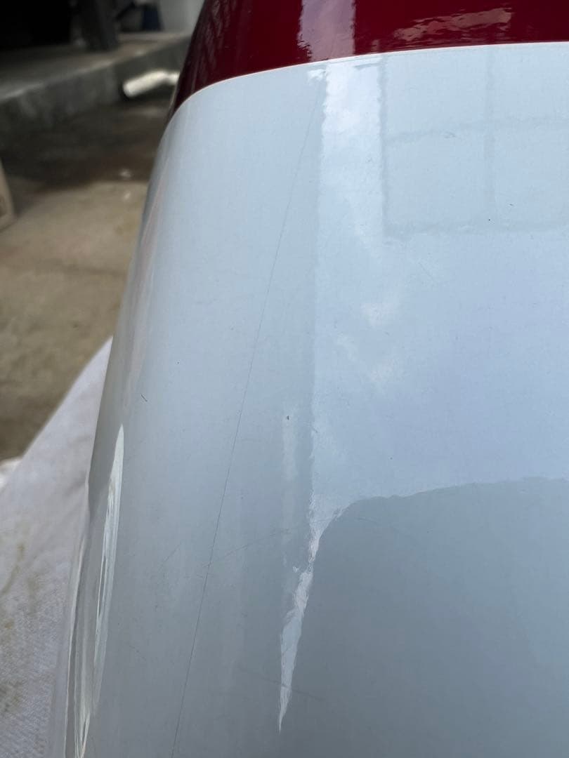 ホンダ　HONDA FTR223 新車外しタンク　純正トリコロール