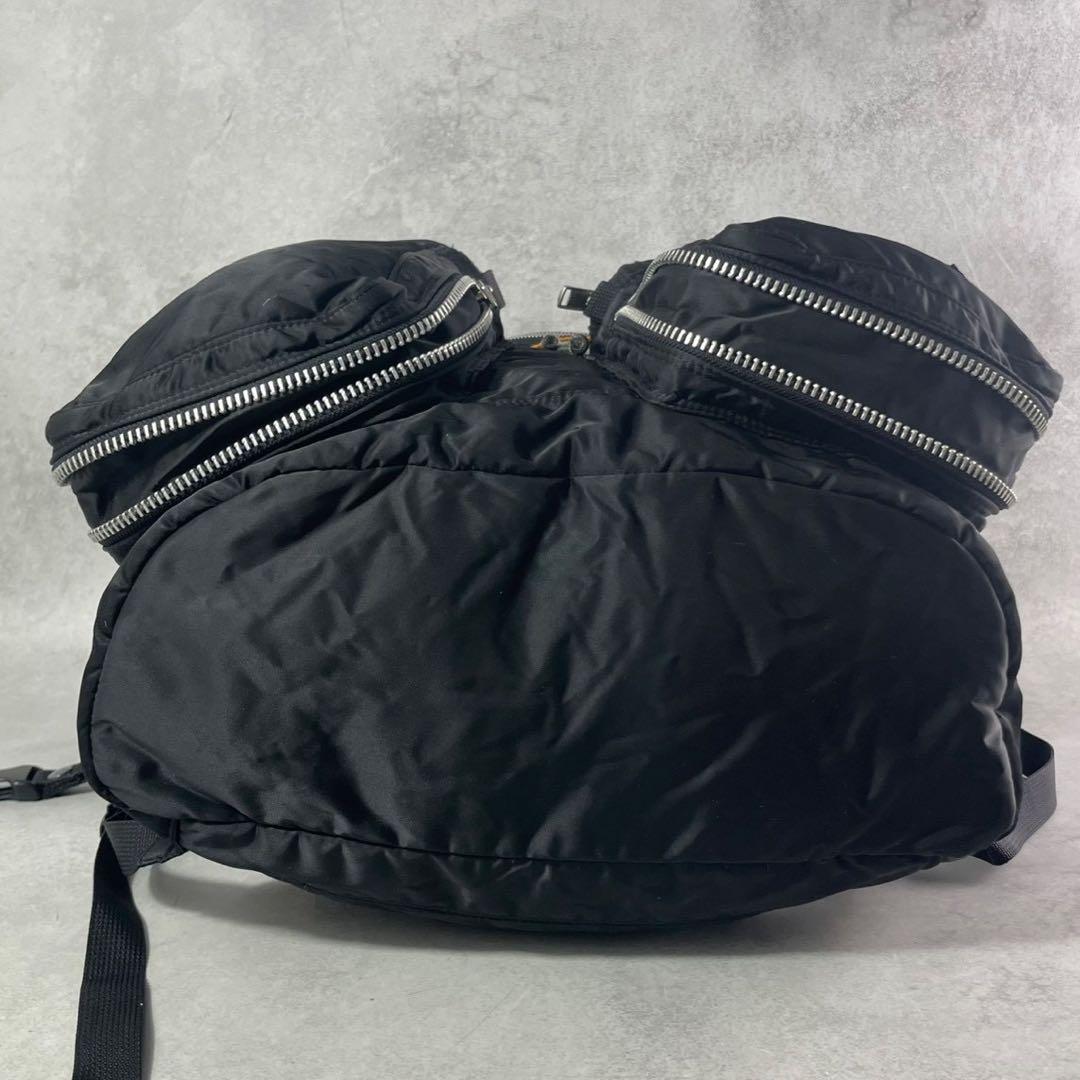 極美品✨PORTER 吉田カバン タンカー リュックサック 黒 大容量 ポケット
