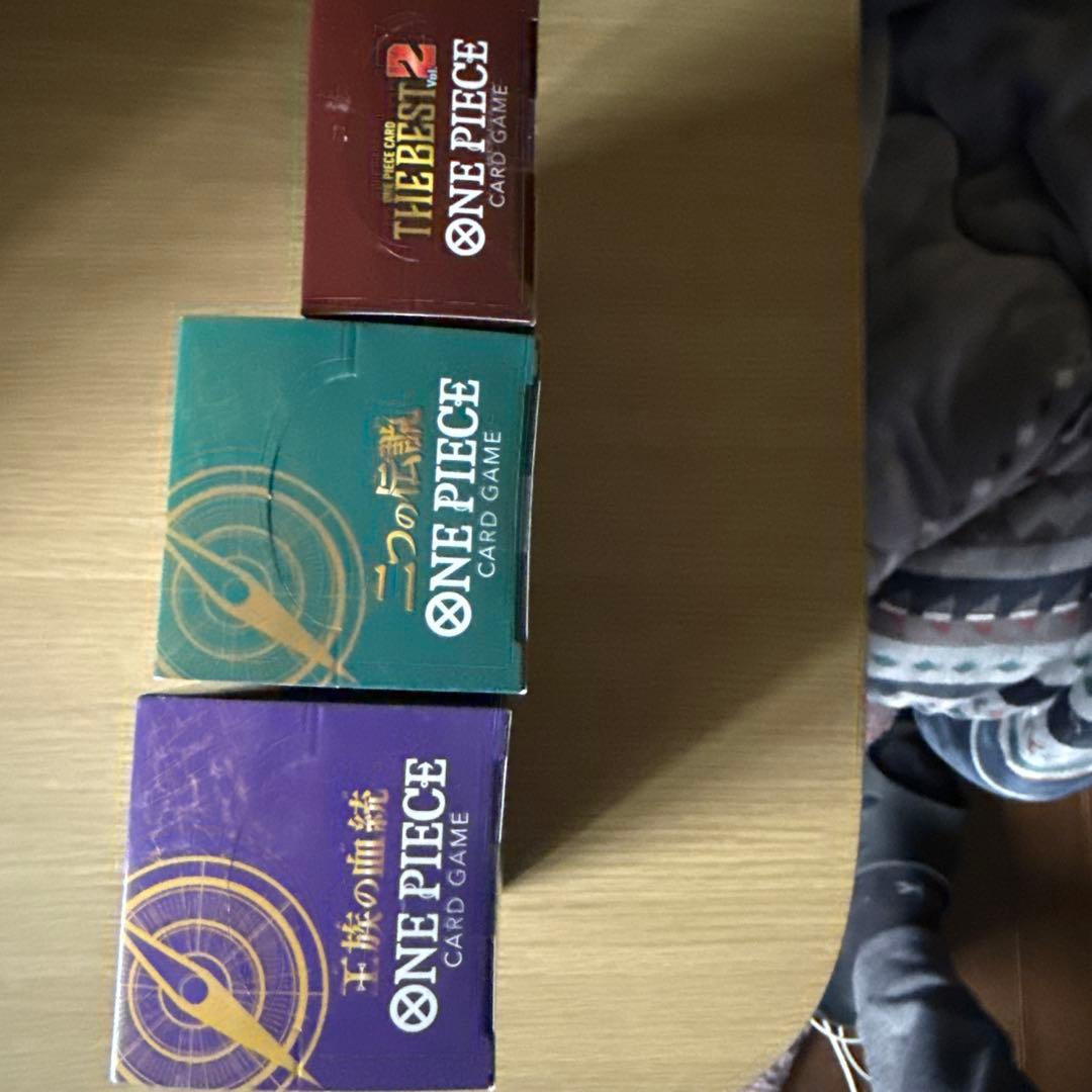 ワンピースカード 王族の血統 二つの伝説 THEBEST Vol.2 3BOX