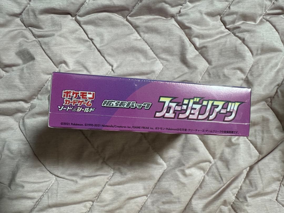 ポケモンカードゲーム フュージョンアーツ　シュリンク付