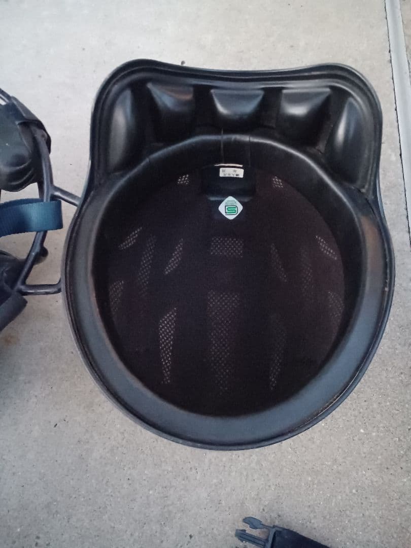 野球　キャッチャー防具　バック付き