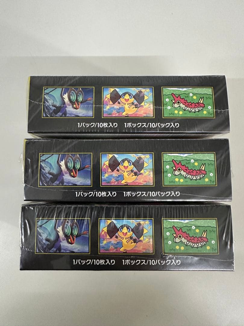 新品、未開封 シュリンク付き ポケモンカードゲームMEGAドリームEX 3BOX