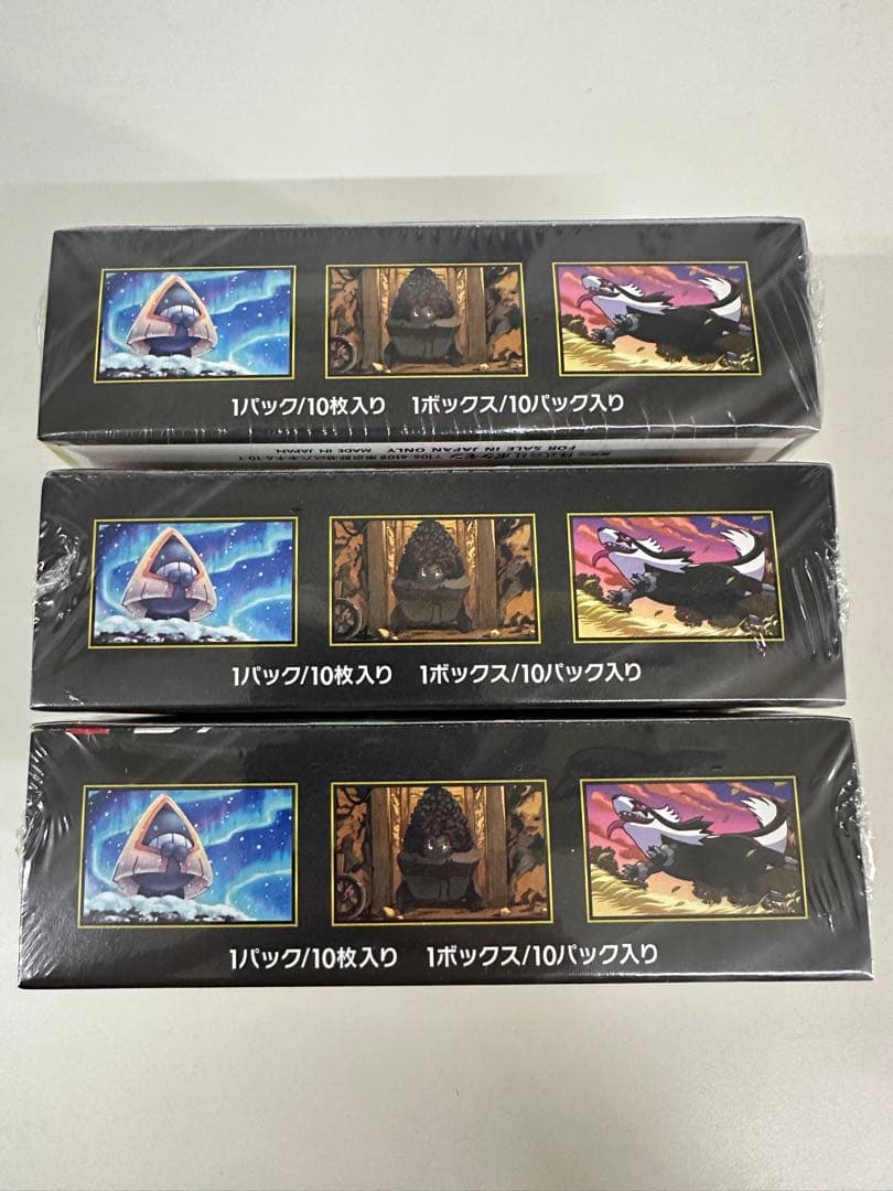 新品、未開封 シュリンク付き ポケモンカードゲームMEGAドリームEX 3BOX