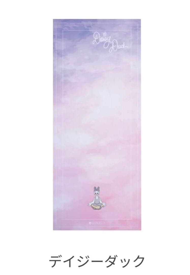スカーラディズニーデイジーダック トラベルヨガマット