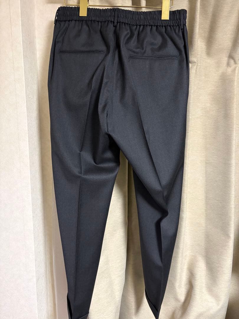 TAGLIATORE タリアトーレ1プリーツウールリラックスパンツ48 グレー