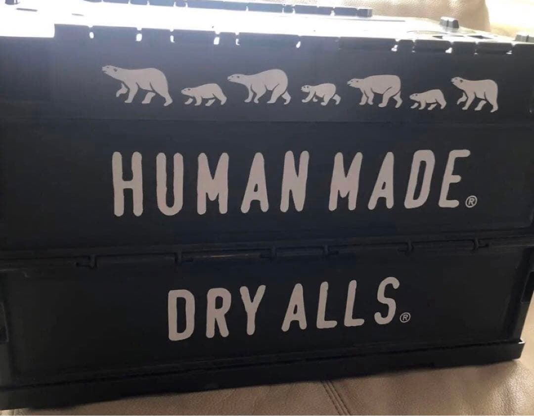 最初期　HUMAN MADE DRY ALLS 収納ボックス　50L