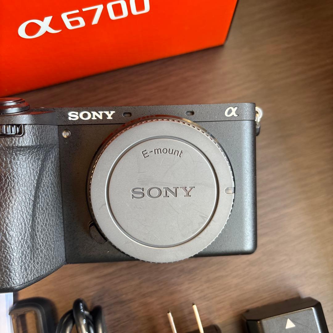 【美品】SONY α6700 ボディ 本体＋付属品